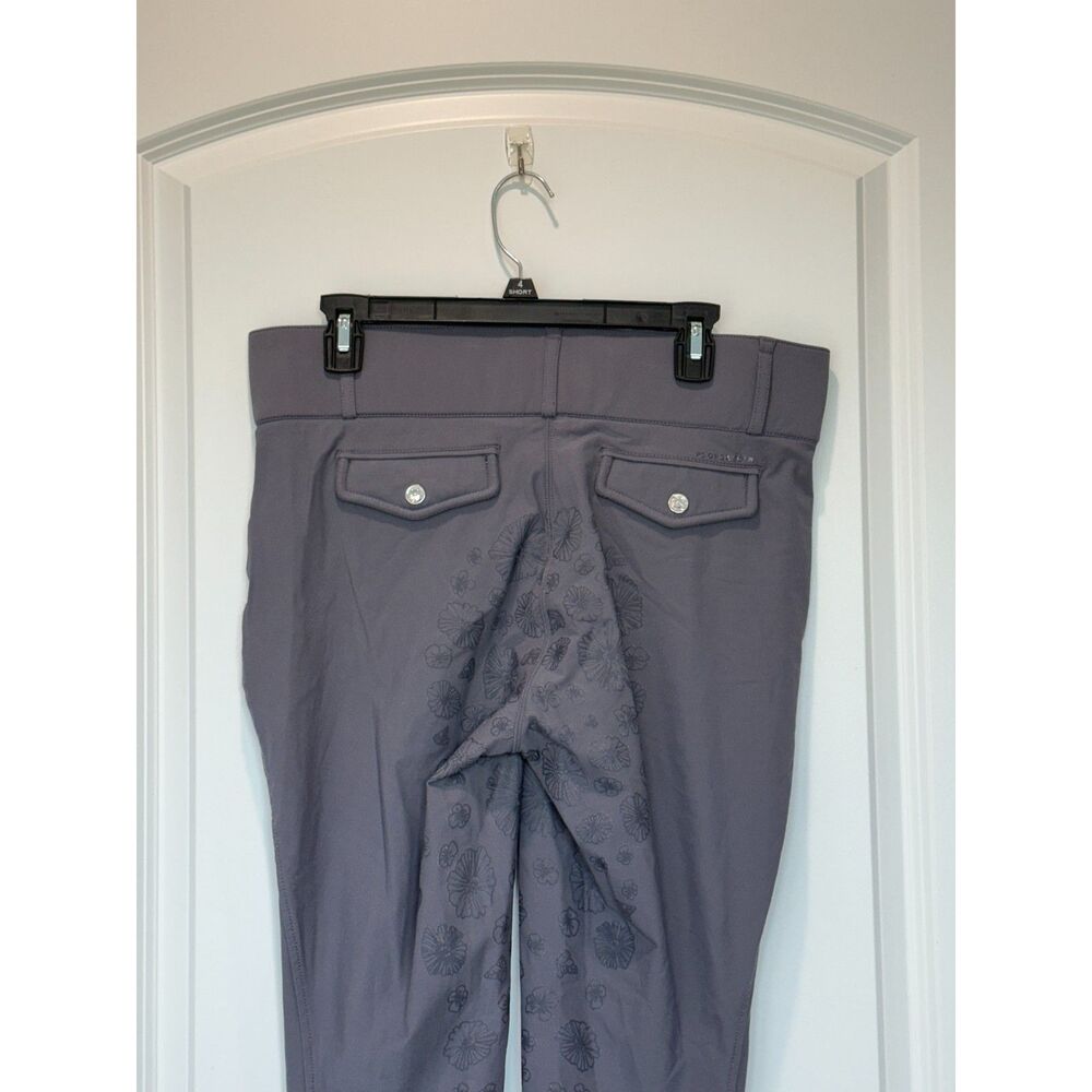PS of Sweden Gray Full Seat Breeches Size 12 - Picture 2 of 7